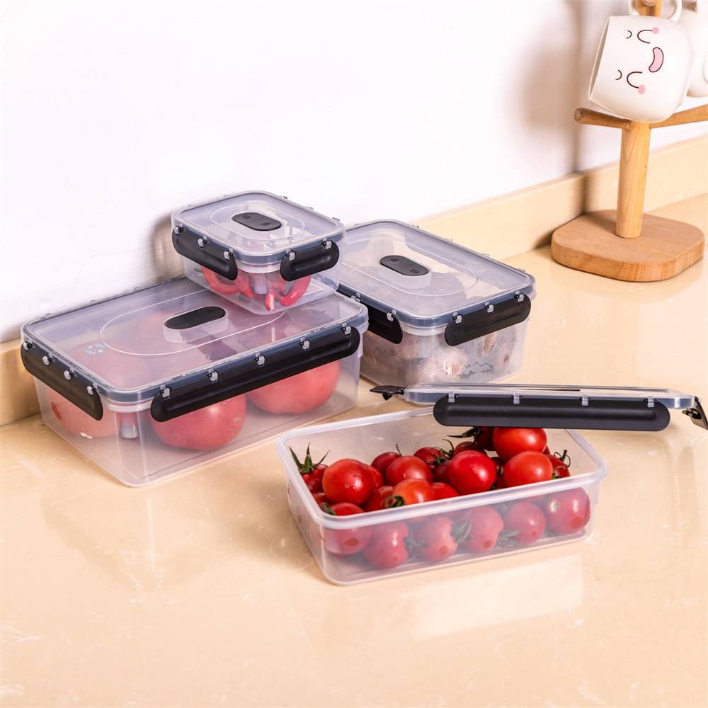 stackable food containers with lids